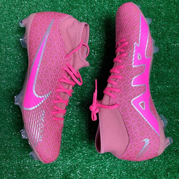 Nike Zoom Mercurial FG Low Womens Soccer Cleats Pink DX3346-900 VNDS Size 13 - Picture 2 of 8